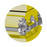 Steel Pet Casket - Bright Yellow-Pet Caskets-Titan Caskets-Afterlife Essentials