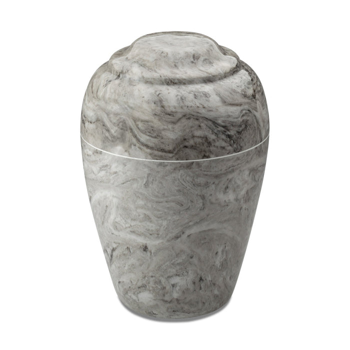 Beacon 190 cu. in. Marble Cremation Urn-Cremation Urns-The Living Urn-Cashmere-Afterlife Essentials