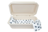 Classic Pet Casket - Almond with Black Paw Print-Pet Caskets-Titan Caskets-Afterlife Essentials