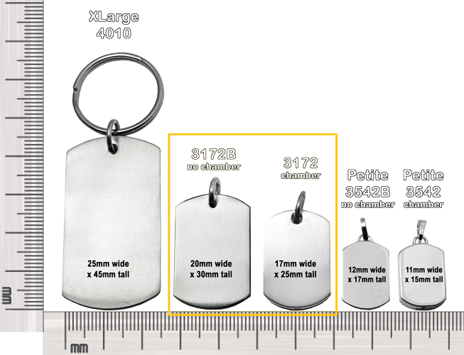 Pet Personalized Dog Tag Cremation Jewelry-Jewelry-New Memorials-Afterlife Essentials