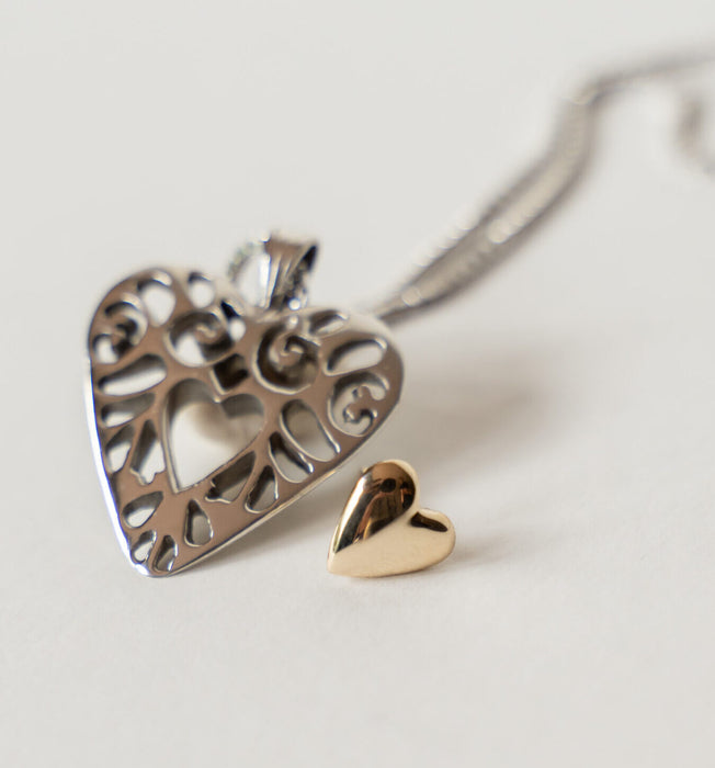 Eternal Embrace Pendant and 10K Pin-Jewelry-Madelyn Co-Afterlife Essentials