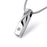 Crystal Birthstone Twisted Bar Cremation Jewelry-Jewelry-Anavia-Afterlife Essentials