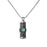 Crystal Vintage Cylinder Memorial Necklace-Jewelry-Anavia-Afterlife Essentials