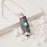 Crystal Vintage Cylinder Memorial Necklace-Jewelry-Anavia-Afterlife Essentials