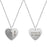 Half Heart Fingerprint Memorial Necklace-Jewelry-Anavia-Afterlife Essentials