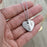 Half Heart Fingerprint Memorial Necklace-Jewelry-Anavia-Afterlife Essentials