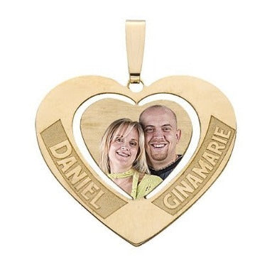 Heart Pendant w/ 2 Names Jewelry-Jewelry-Photograve-Afterlife Essentials