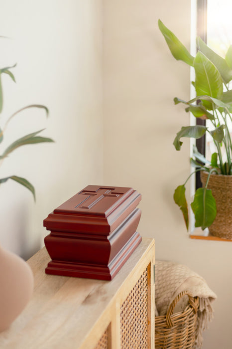 Elegant Cross, Large/Adult Cremation Urn-Cremation Urns-Urns of Distinction-Afterlife Essentials