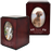Cherry Finish Wood with Oval Photo Window Pet 200 cu in Cremation Urn-Cremation Urns-New Memorials-Afterlife Essentials