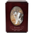 Cherry Finish Wood with Oval Photo Window Pet 200 cu in Cremation Urn-Cremation Urns-New Memorials-Afterlife Essentials