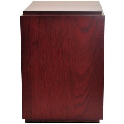 Cherry Finish Wood with Oval Photo Frame 200 cu in Cremation Urn-Cremation Urns-New Memorials-Afterlife Essentials