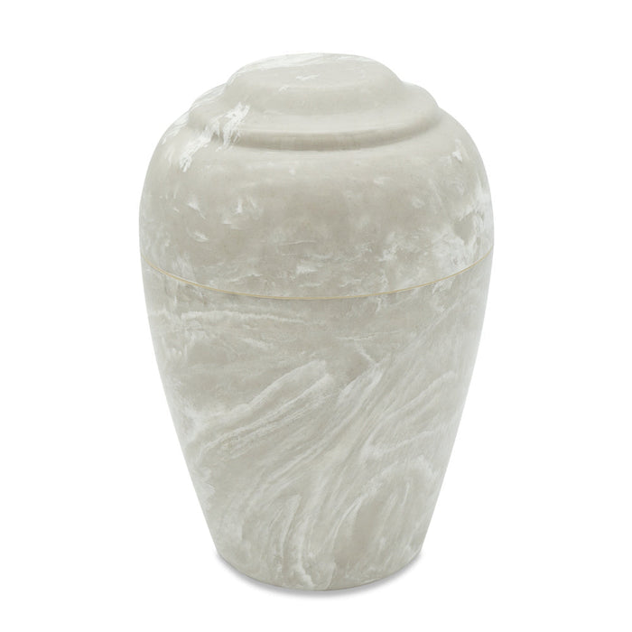 Beacon 190 cu. in. Marble Cremation Urn-Cremation Urns-The Living Urn-Natural-Afterlife Essentials