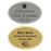 Engraved Memorial Plaque - Small Oval, 2 finishes-Plaques-New Memorials-Afterlife Essentials
