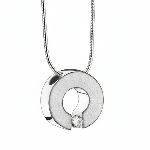 Omega Cremation Pendant, Silver Jewelry-Jewelry-Urns of Distinction-Afterlife Essentials