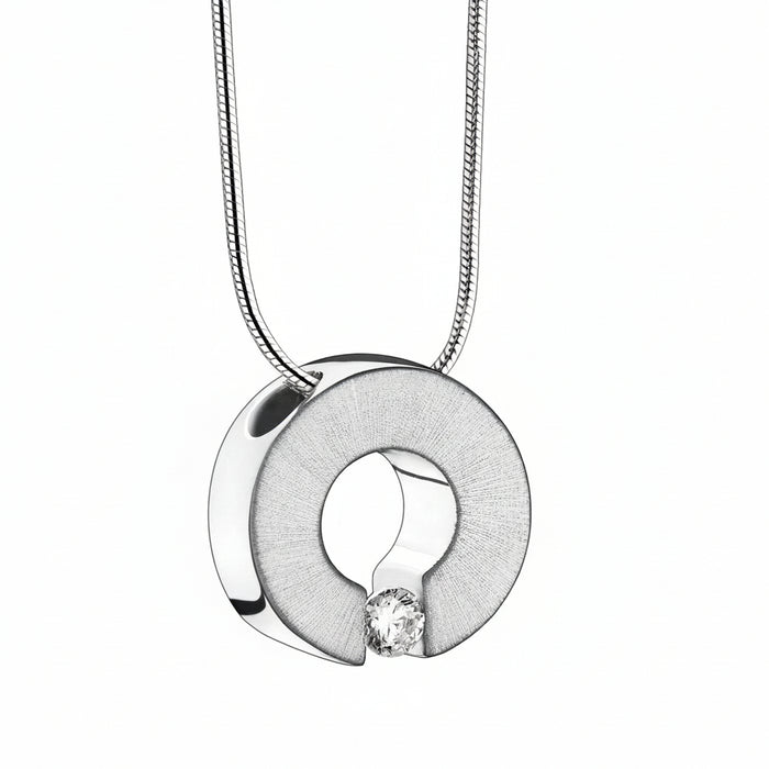 Omega Cremation Pendant, Silver Jewelry-Jewelry-Urns of Distinction-Afterlife Essentials