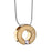 Omega Cremation Pendant, Gold Plated Jewelry-Jewelry-Urns of Distinction-Afterlife Essentials