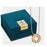 Omega Cremation Pendant, Gold Plated Jewelry-Jewelry-Urns of Distinction-Afterlife Essentials