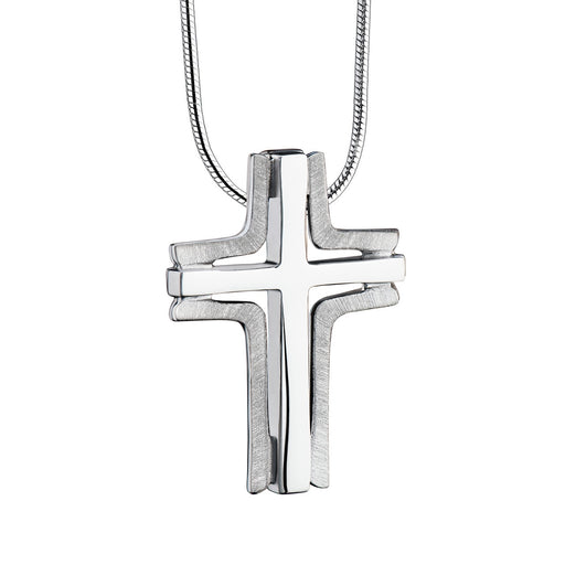 Modern Grace Cremation Pendant, Silver Jewelry-Jewelry-Urns of Distinction-Afterlife Essentials