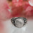 Round Ring Fingerprint Cremation Jewelry-Jewelry-New Memorials-Afterlife Essentials