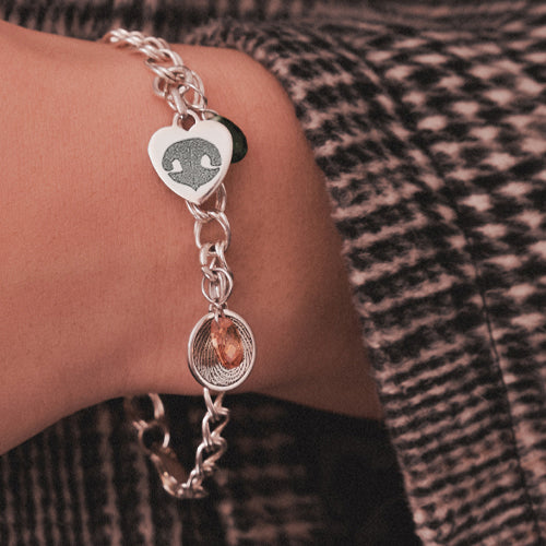 Personalized Petite Heart Cremation Jewelry-Jewelry-New Memorials-Afterlife Essentials