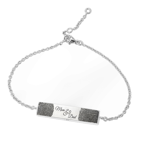 Personalized Bar Pendant Horizontal- Chamber Cremation Jewelry-Jewelry-New Memorials-Afterlife Essentials