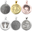 Personalized Round Cremation Jewelry-Jewelry-New Memorials-Afterlife Essentials