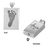 Rectangle 3D Photo Memorial Pendant Cremation Jewelry-Jewelry-New Memorials-Afterlife Essentials