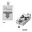 Pet Personalized Rectangle Cremation Jewelry-Jewelry-New Memorials-Afterlife Essentials