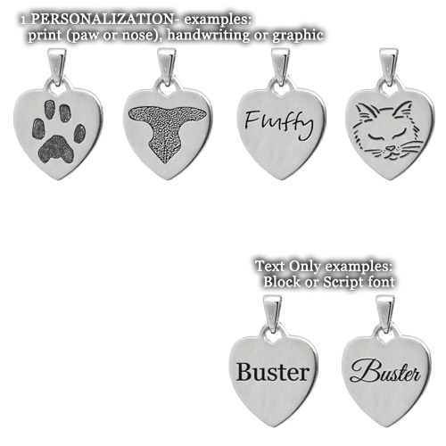 Personalized Petite Heart Cremation Jewelry-Jewelry-New Memorials-Afterlife Essentials