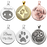 Pet Personalized Round Cremation Jewelry-Jewelry-New Memorials-Afterlife Essentials