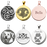 Pet Personalized Round Cremation Jewelry-Jewelry-New Memorials-Afterlife Essentials