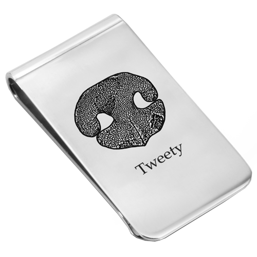 Memory Forge Pet Personalized Money Clip-Jewelry-New Memorials-Afterlife Essentials