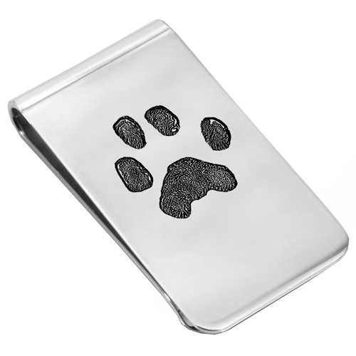 Memory Forge Pet Personalized Money Clip-Jewelry-New Memorials-Afterlife Essentials