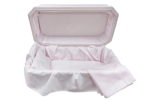 Platinum Pet Casket - Pink-Pet Caskets-Titan Caskets-Afterlife Essentials