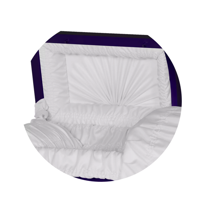 Steel Pet Casket - Purple-Pet Caskets-Titan Caskets-Afterlife Essentials