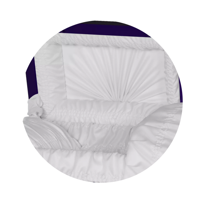 Steel Pet Casket - Purple-Pet Caskets-Titan Caskets-Afterlife Essentials