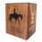 Perfect Wooden Box Urn- Upright-Cremation Urns-New Memorials-Afterlife Essentials