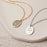 Oval Fingerprint Memorial Necklace-Jewelry-Anavia-Afterlife Essentials