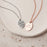 Oval Fingerprint Memorial Necklace-Jewelry-Anavia-Afterlife Essentials