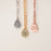 Teardrop Fingerprint Memorial Necklace-Jewelry-Anavia-Afterlife Essentials