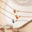 Birthstone Initial Necklace-Jewelry-Anavia-Afterlife Essentials