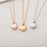 Mini Heart Memorial Necklace Cremation Jewelry-Jewelry-Anavia-Afterlife Essentials