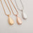 Teardrop Memorial Necklace Cremation Jewelry-Jewelry-Anavia-Afterlife Essentials