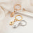Pet Portrait Teardrop Memorial Key Chain Cremation Jewelry-Jewelry-Anavia-Afterlife Essentials