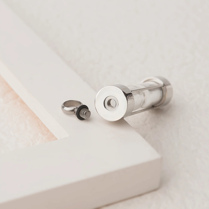 Hourglass Memorial Necklace Cremation Jewelry-Jewelry-Anavia-Afterlife Essentials