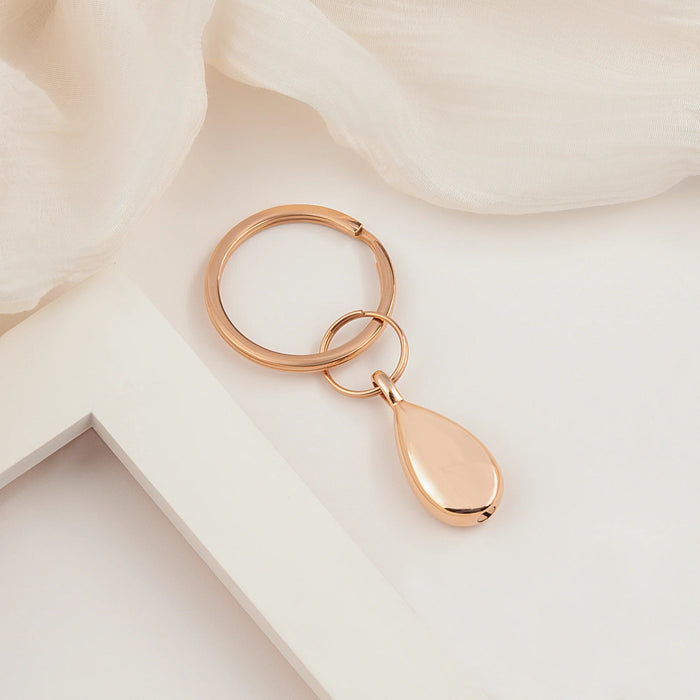 Personalized Teardrop Memorial Key Chain-Jewelry-Anavia-Afterlife Essentials