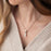 Crystal Birthstone Twisted Bar Cremation Jewelry-Jewelry-Anavia-Afterlife Essentials
