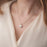 Birth Flower Mini Heart Memorial Necklace Cremation Jewelry-Jewelry-Anavia-Afterlife Essentials