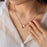 Birthstone Initial Necklace-Jewelry-Anavia-Afterlife Essentials