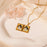Square Birth Flower Photo Locket Necklace-Jewelry-Anavia-Afterlife Essentials